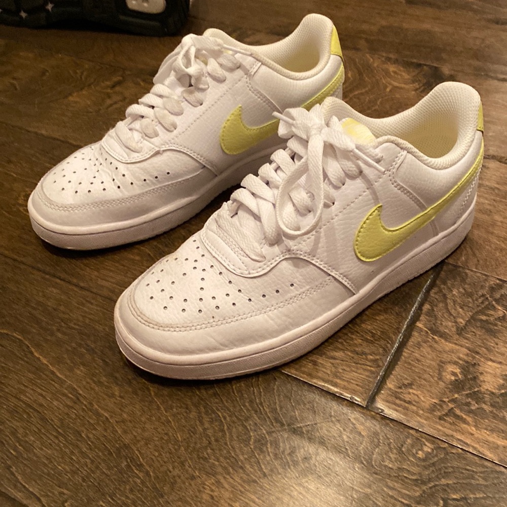 Nike Air Yellow Swoosh